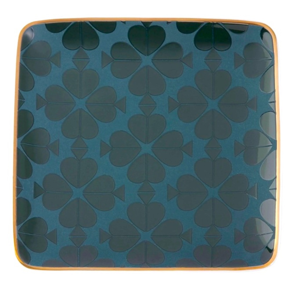 Kate Spade China by Lenox, Spade Street Clover Square Dish, NWT